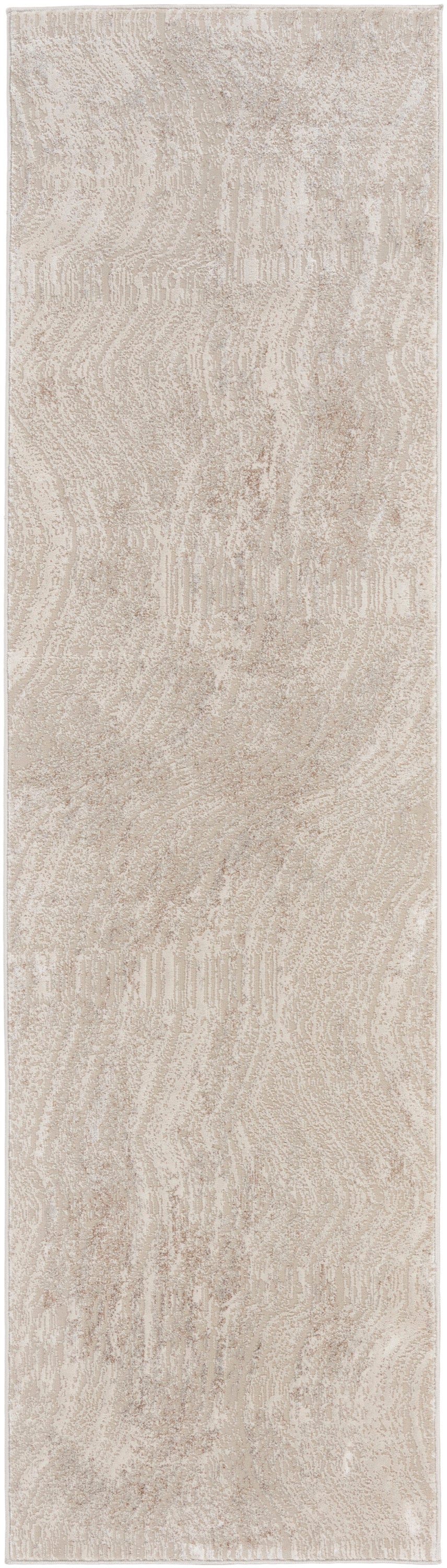 Calvin Klein CK024 Irradiant 2'3" x 7'6" Silver Grey Modern Indoor Rug