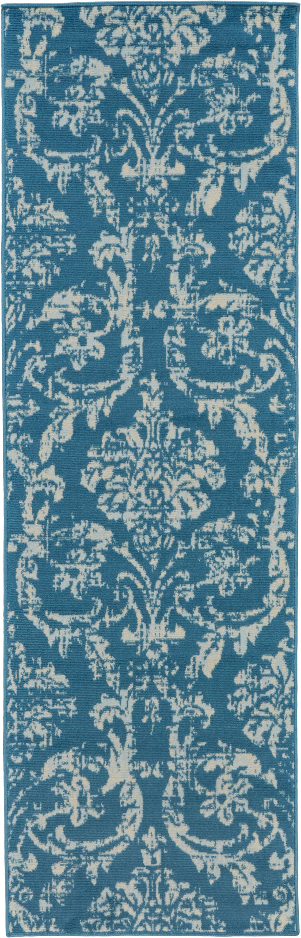 Nourison Jubilant 2'3" x 7'3" Blue Vintage Indoor Rug