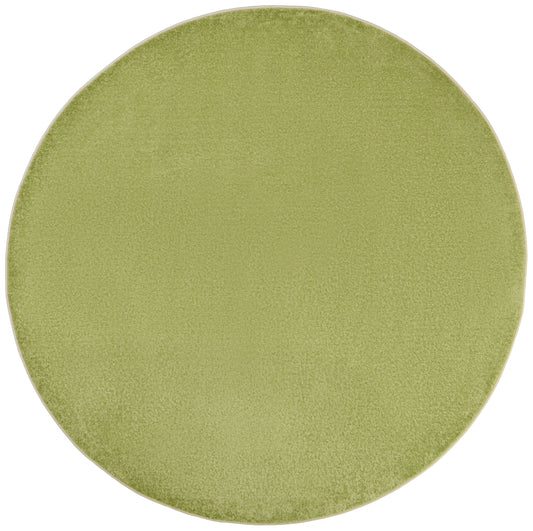 Nourison Nourison Essentials 8' x Round Green Outdoor Rug