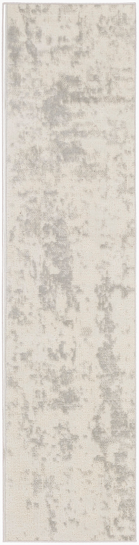 Nourison Quarry 2'2" x 7'6" Cream Grey Modern Indoor Rug