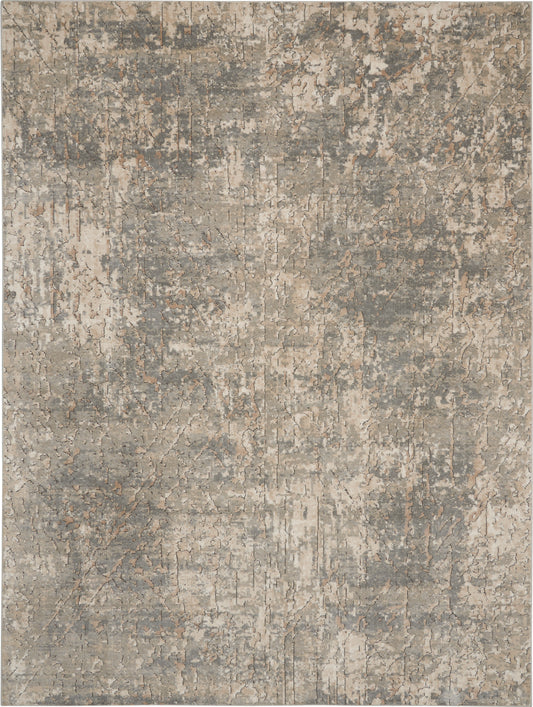 Nourison Quarry 6'7" x 9'6" Beige Grey Modern Indoor Rug