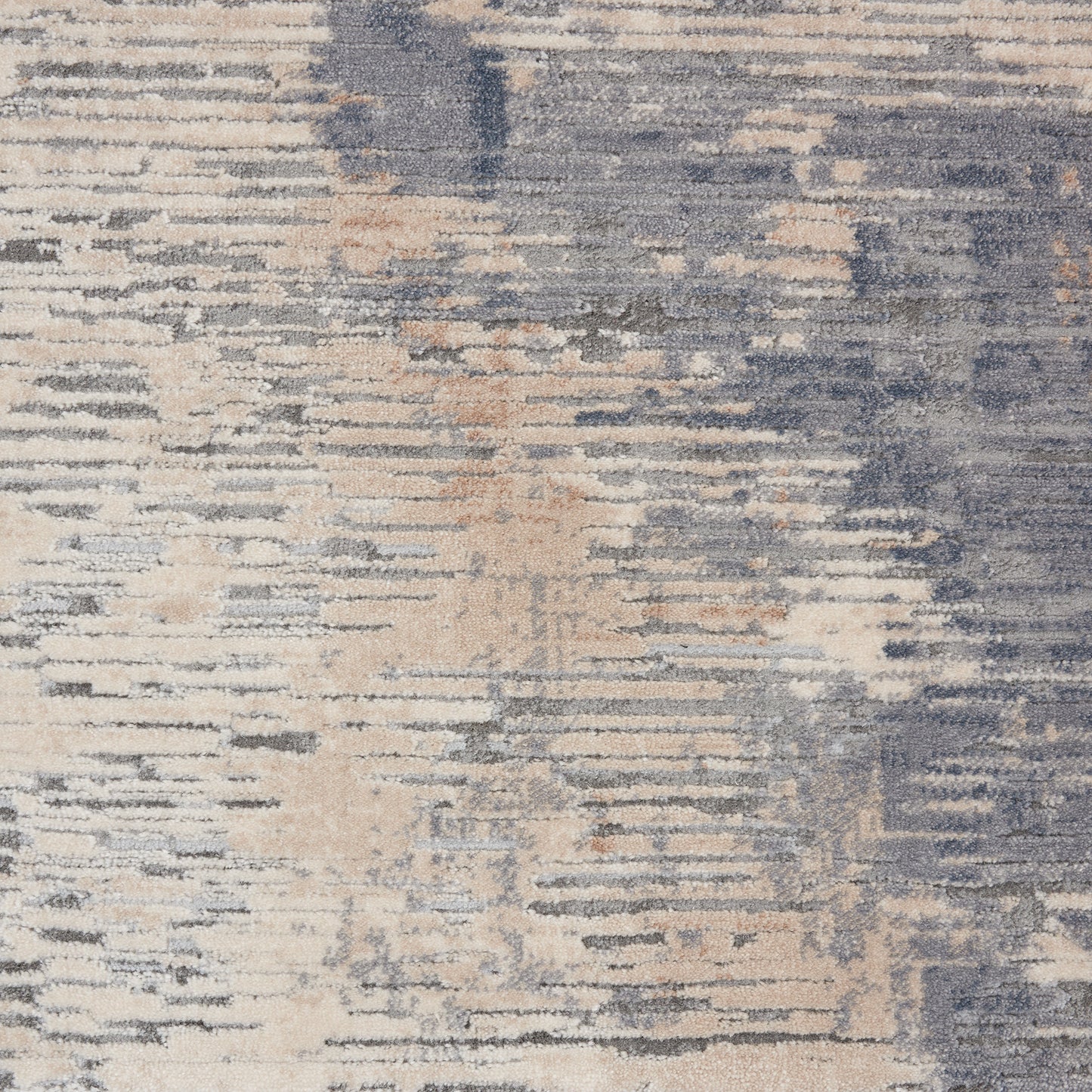 Nourison Rustic Textures 7'10" x 10'6" Beige Grey Modern Indoor Rug