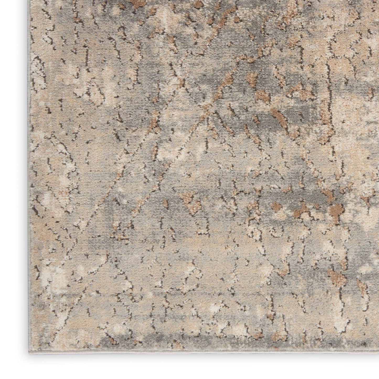 Nourison Quarry 7'10" x 9'10" Beige Grey Modern Indoor Rug