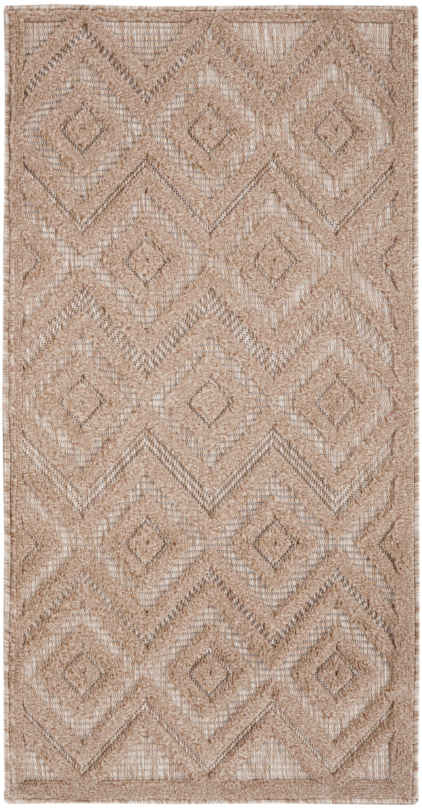 Nourison Versatile 2' x 4' Natural Beige Modern Rug