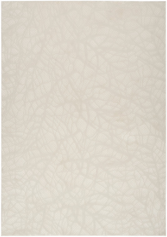 Nourison Desire 5'3" x 7'3" Beige Modern Indoor Rug