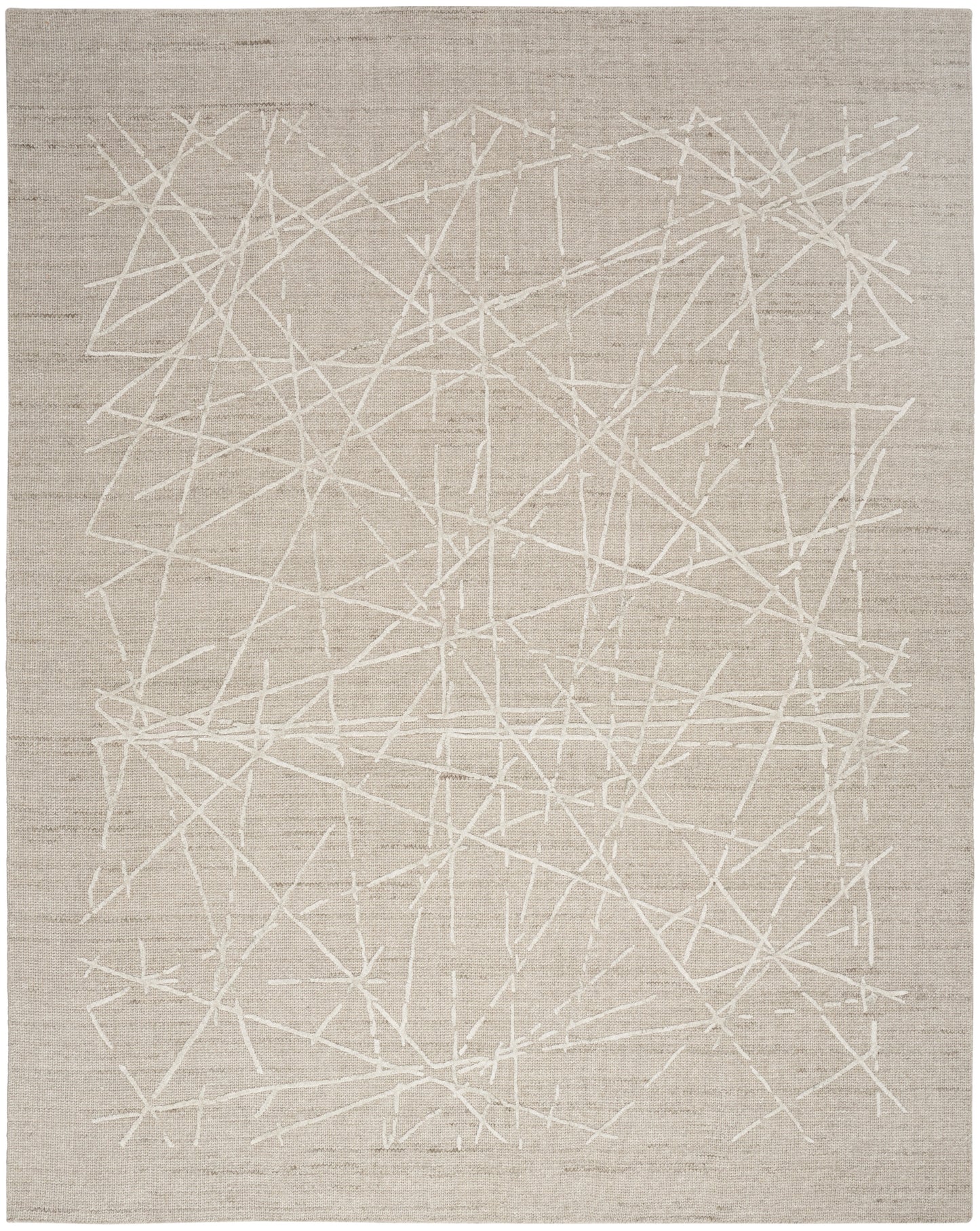 Calvin Klein CK044 Wander 7'9" x 9'9" Taupe Modern Indoor Rug