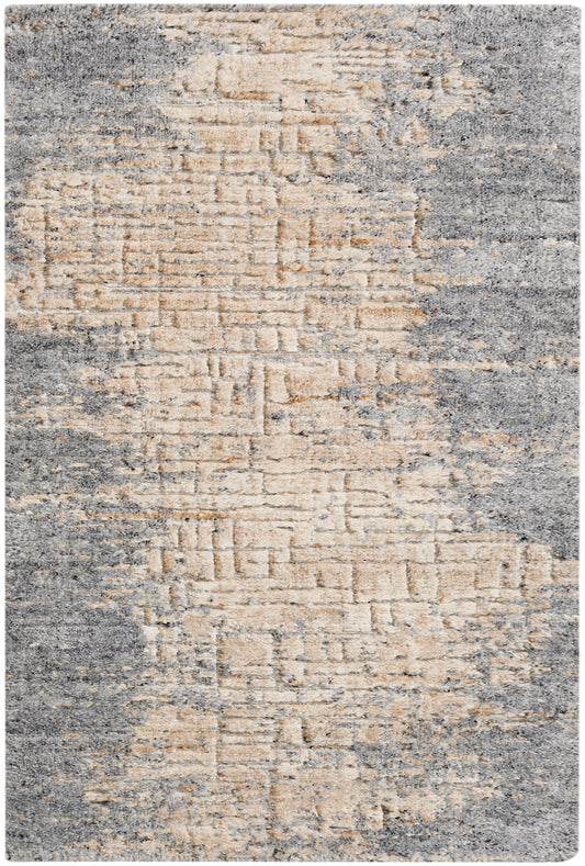 Nourison Harmony 2' x 3' Slate Beige Modern Indoor Rug