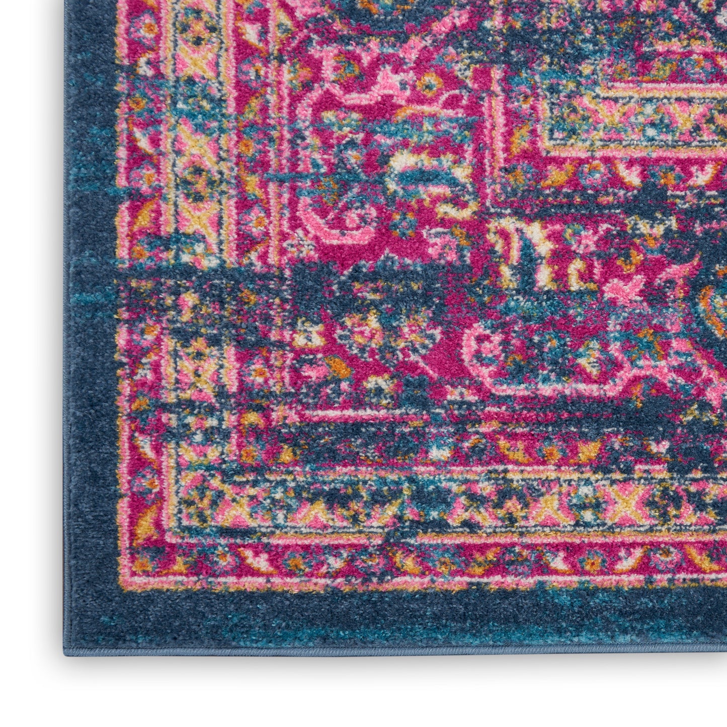 Nourison Passion 5'3" x 7'3" Blue Bohemian Indoor Rug