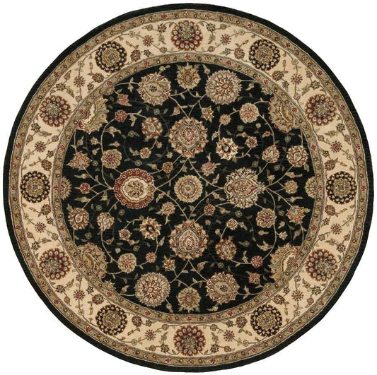 Nourison Nourison 2000 6' x Round Midnight Traditional Indoor Rug