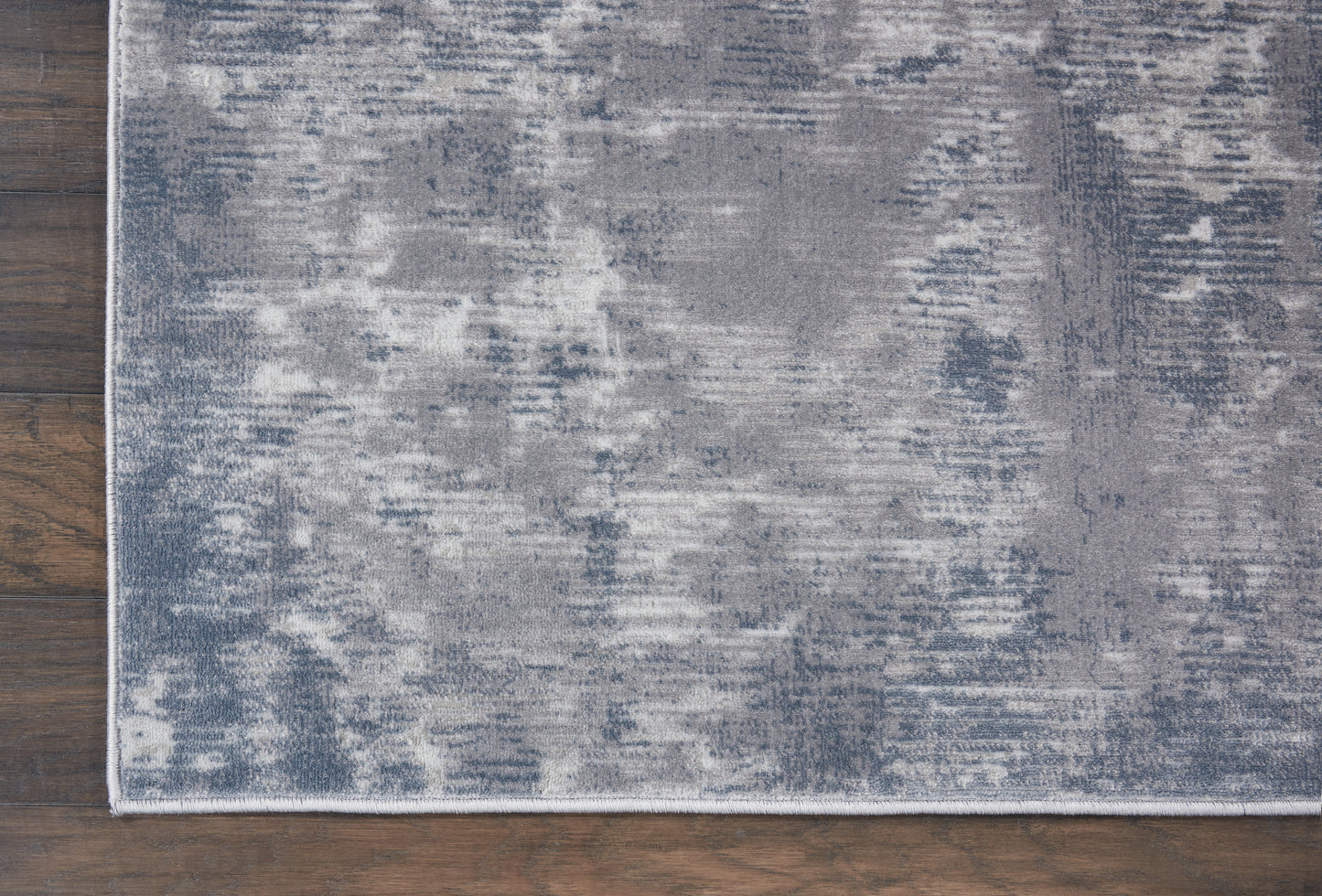 Nourison Rustic Textures 5'3" x 7'3" Grey Modern Indoor Rug