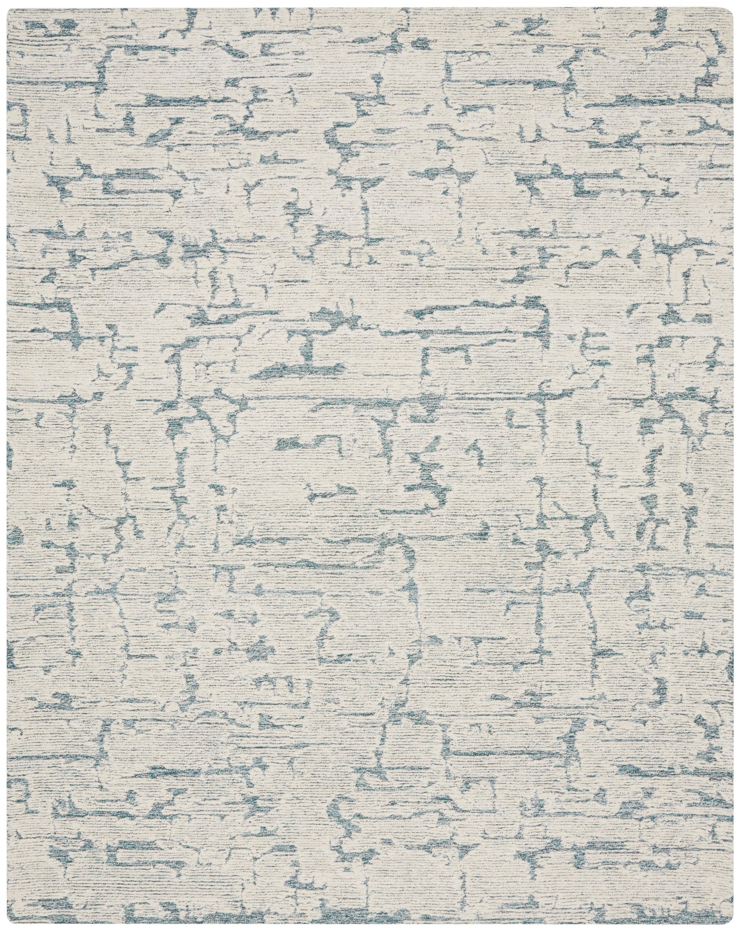 Calvin Klein CK009 Sculptural 8'6" x 11'6" Teal Modern Indoor Rug