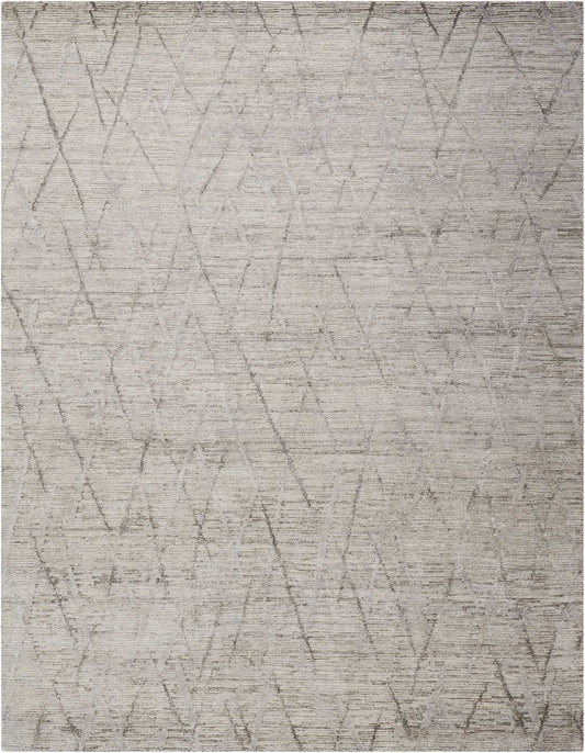 Nourison Ocean 8'6" x 11'6" Stone Modern Indoor Rug