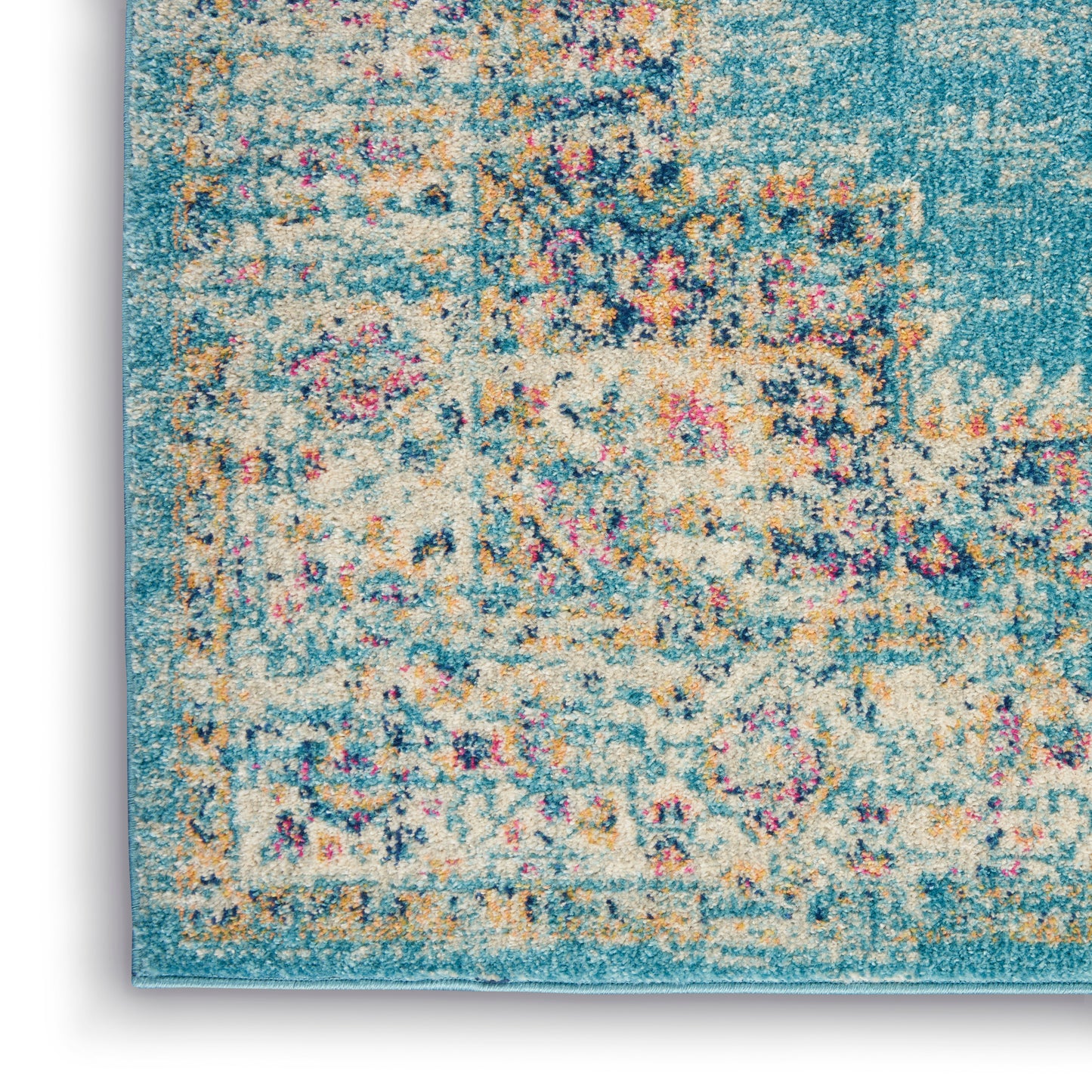 Nourison Passion 8' x 10' Light Blue Bohemian Indoor Rug