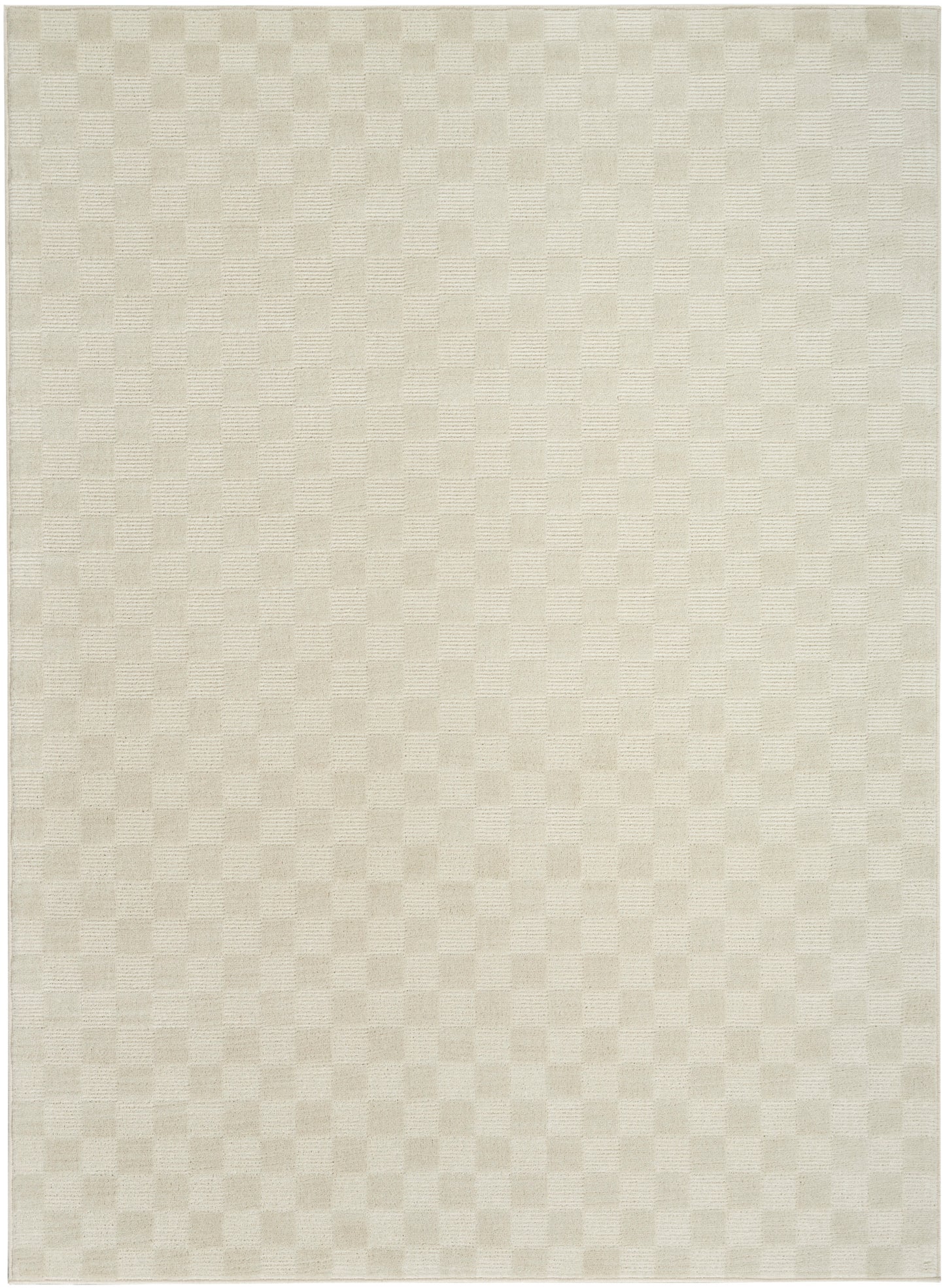 Nourison Serenity Home 5'3" x 7'3" Ivory Modern Indoor Rug