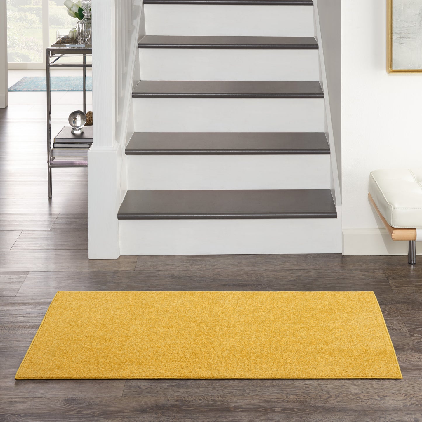 Nourison Nourison Essentials 2' x 4' Yellow Outdoor Rug