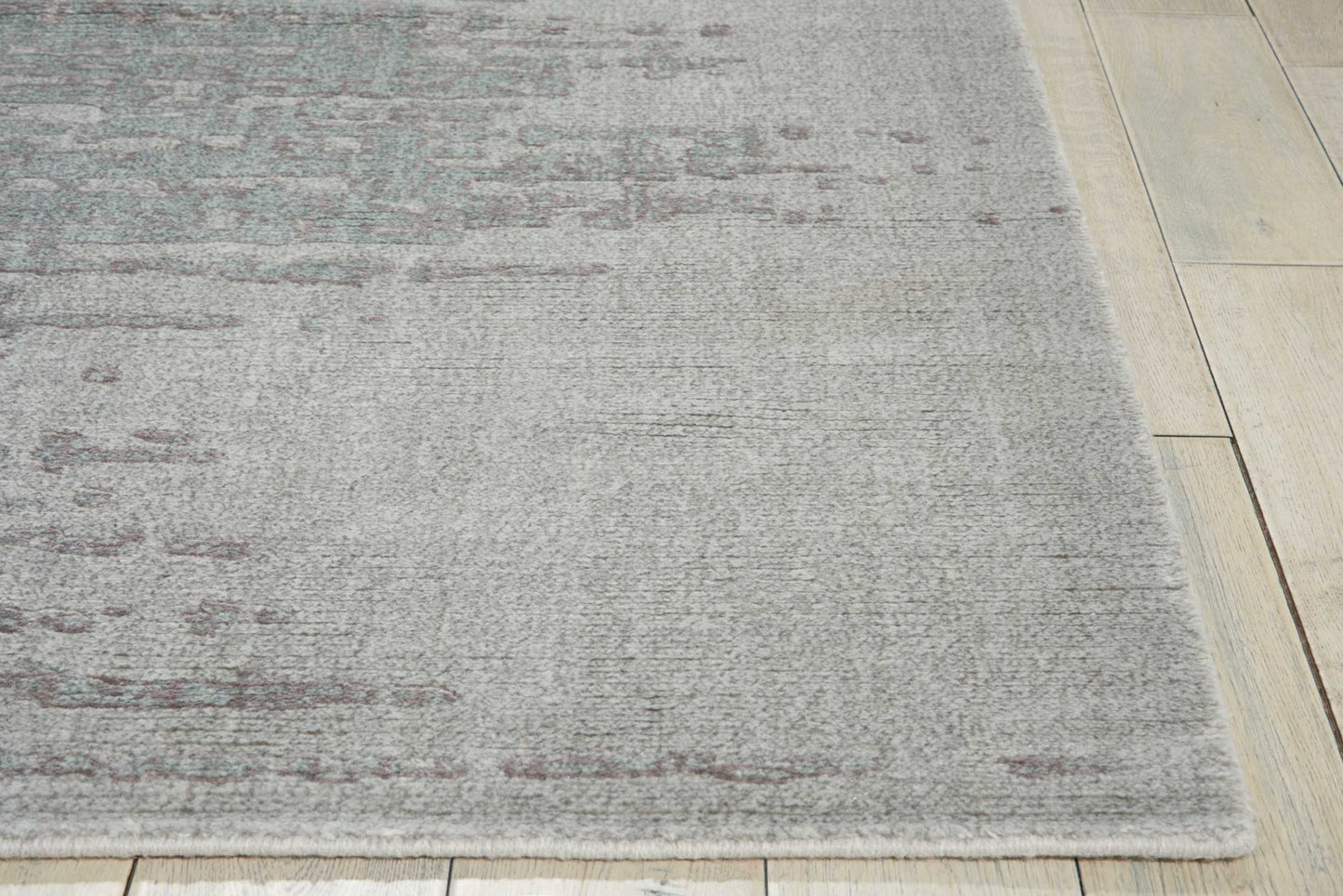 Nourison Twilight 5'6" x 8' Seafoam Modern Indoor Rug