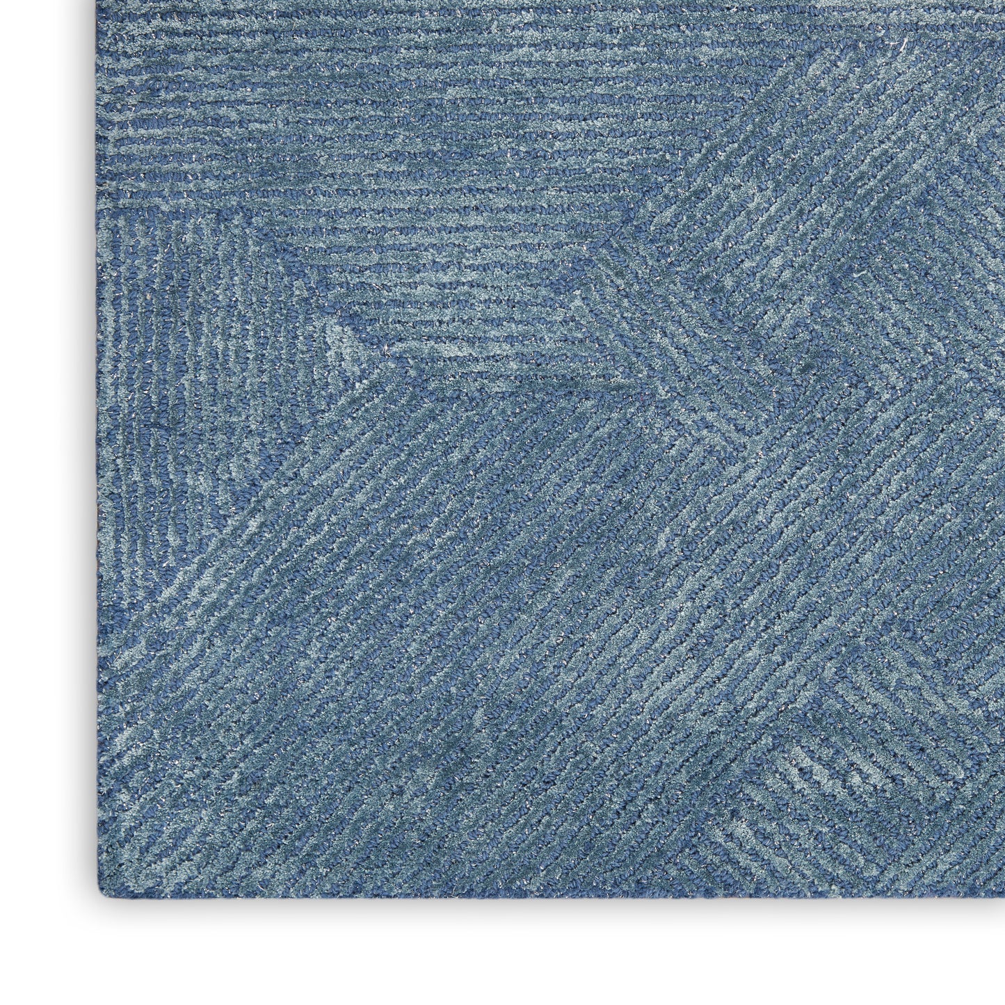 Michael Amini Ma30 Star 8'6" x 11'6" Blue Modern Indoor Rug