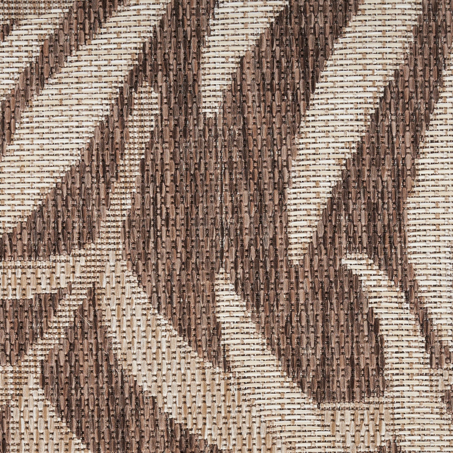 Nourison Garden Oasis 5' x 7' Mocha Tropical Rug