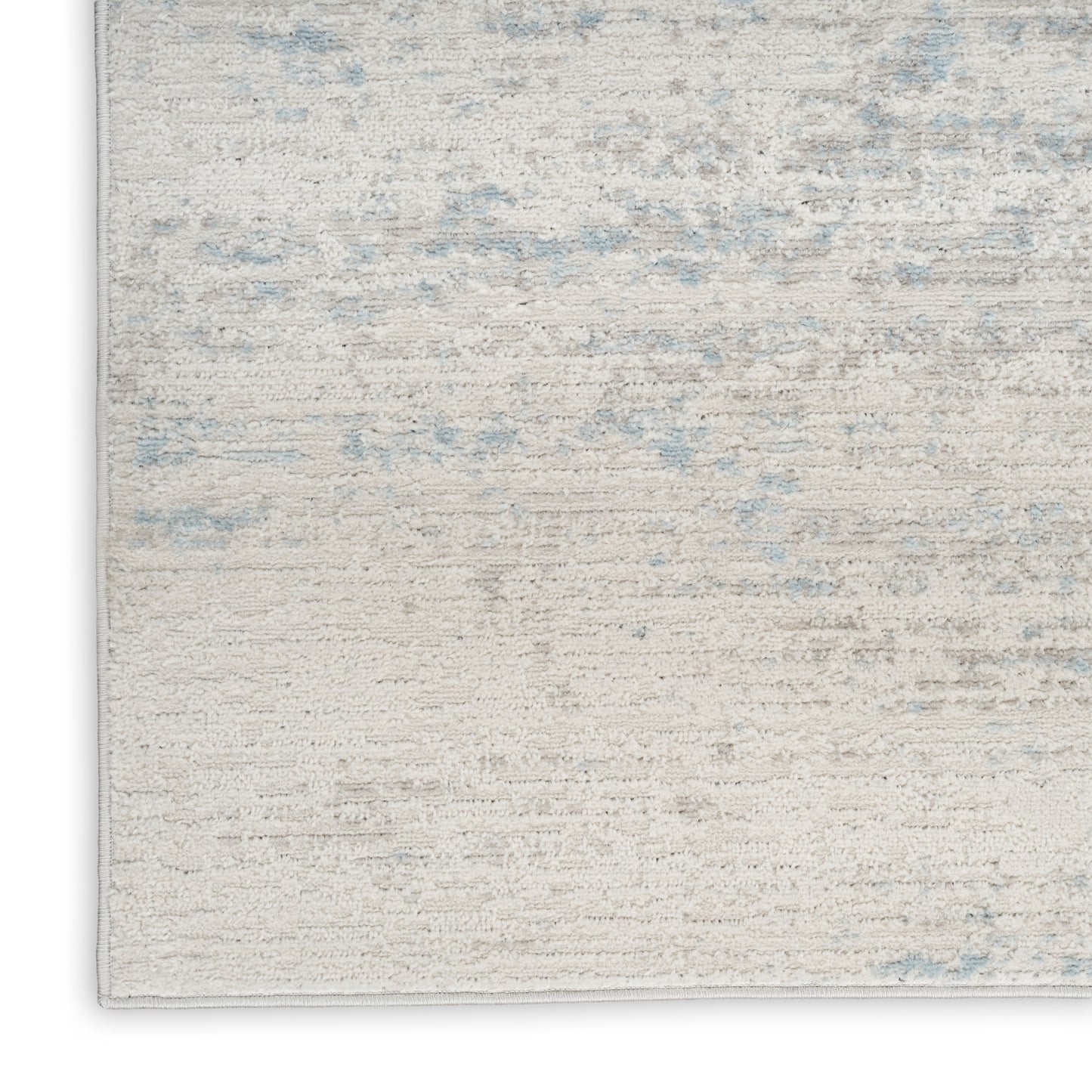 Calvin Klein Captivating 2'3" x 7'3" Cream Blue Modern Indoor Rug