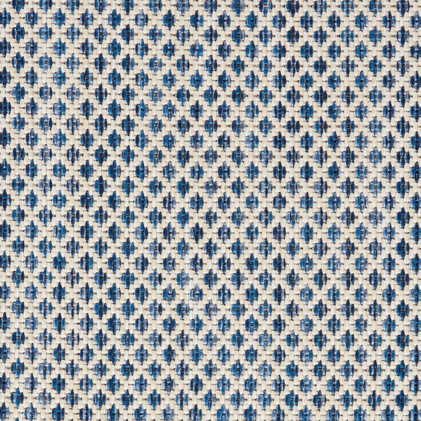 Nourison Courtyard 5' x Square Ivory Blue Modern Rug