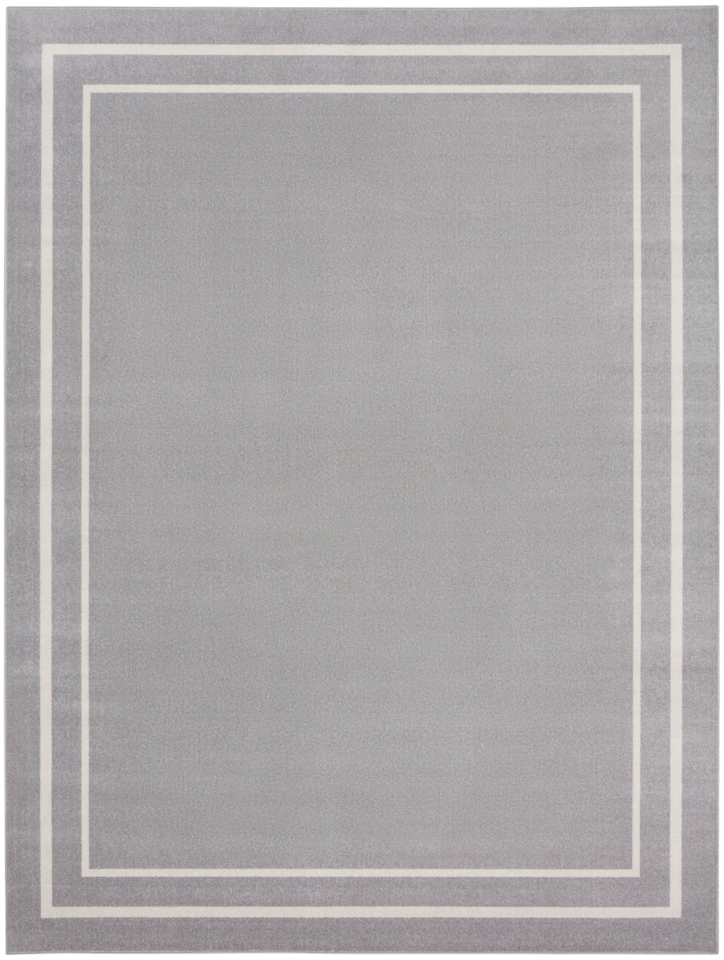 Nourison Nourison Essentials 8' x 10' Grey/Ivory Contemporary Rug