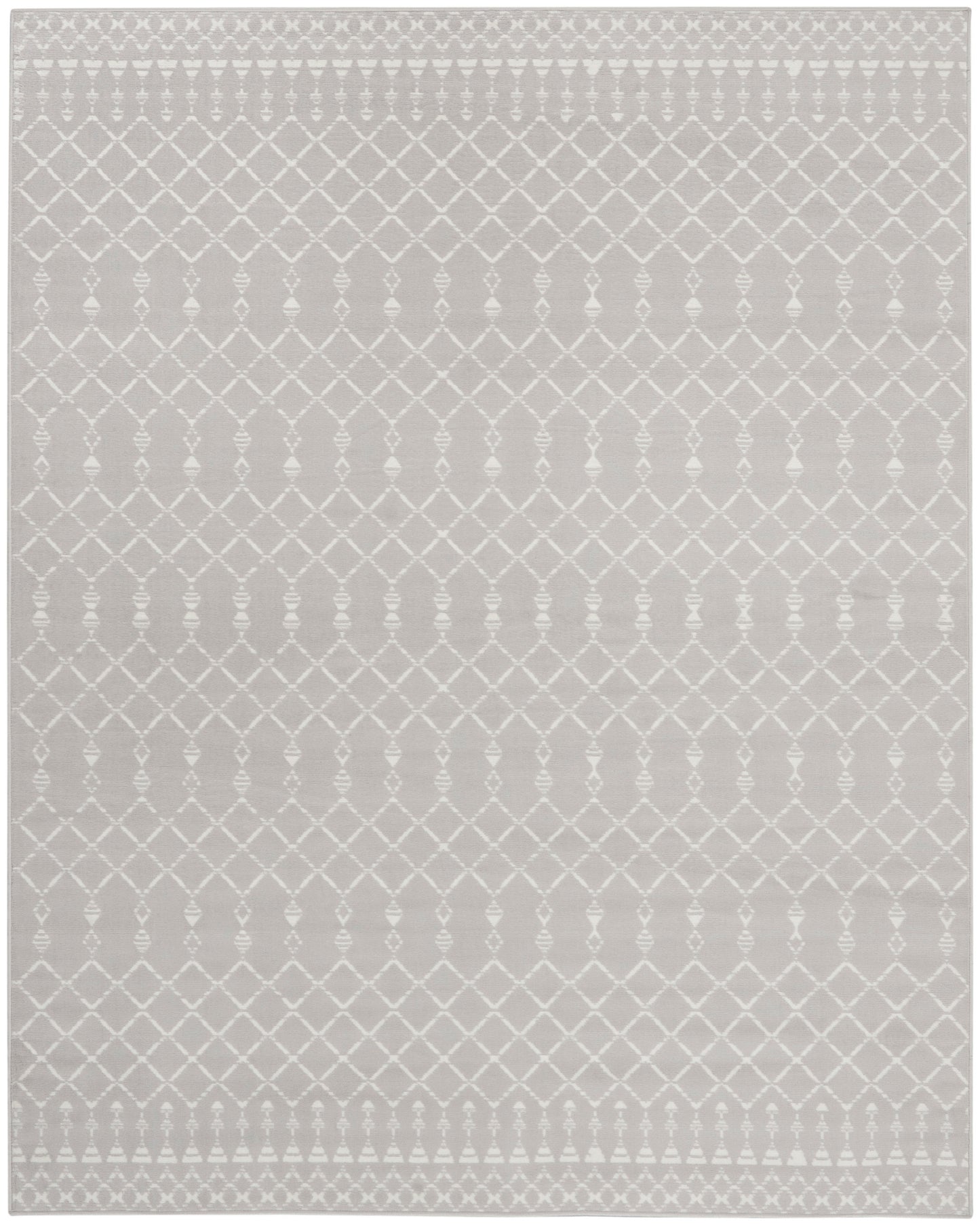 Nourison Whimsicle 8'4" x 11'6" Grey Bohemian Indoor Rug