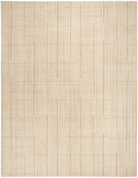 Calvin Klein CK041 Architectura 7'9" x 9'9" Natural Farmhouse Indoor Rug