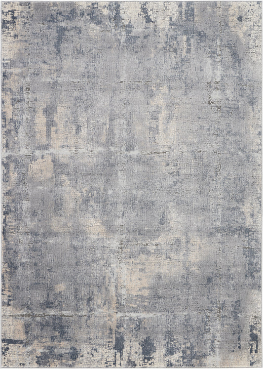 Nourison Rustic Textures 6' x 9' Grey Beige Rustic Indoor Rug