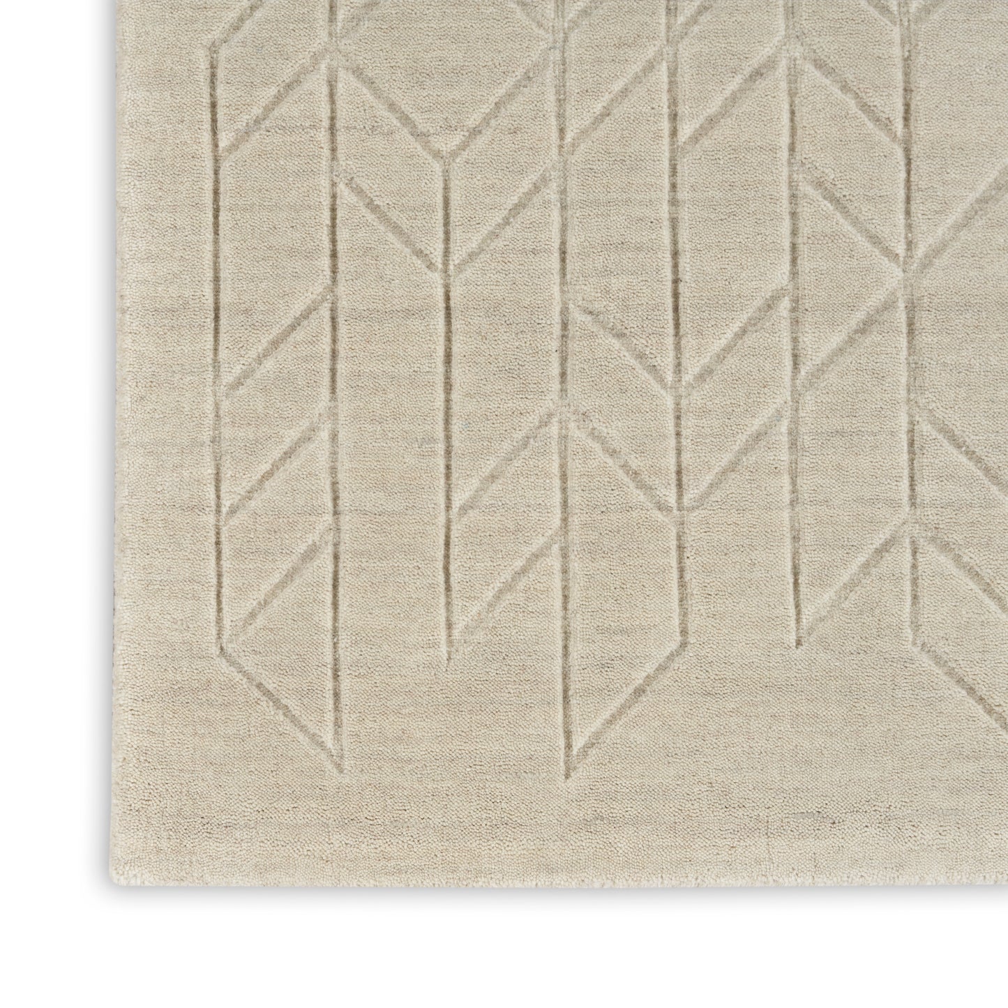 Nourison Alessia 9'9" x 13'9" Ivory Modern Indoor Rug