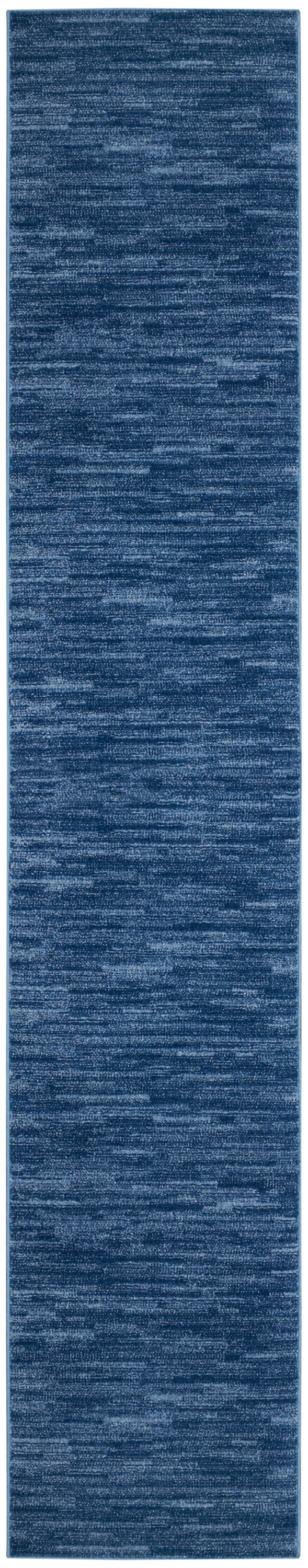 Nourison Nourison Essentials 2'2" x 14' Navy Blue Outdoor Rug