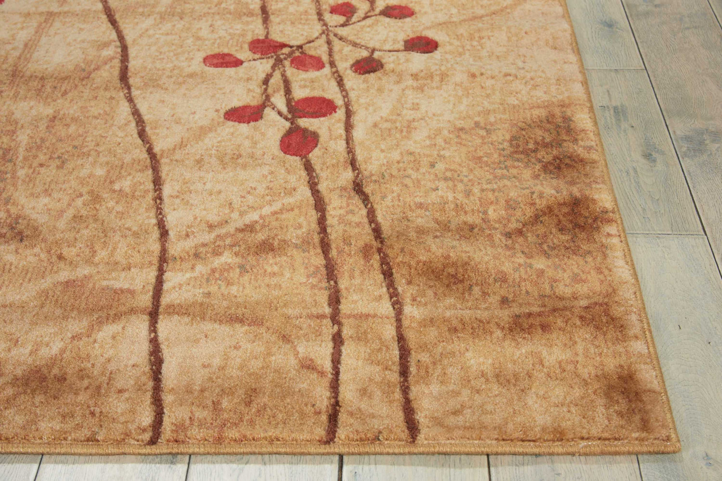 Nourison Somerset 3'6" x 5'6" Latte Rustic Indoor Rug