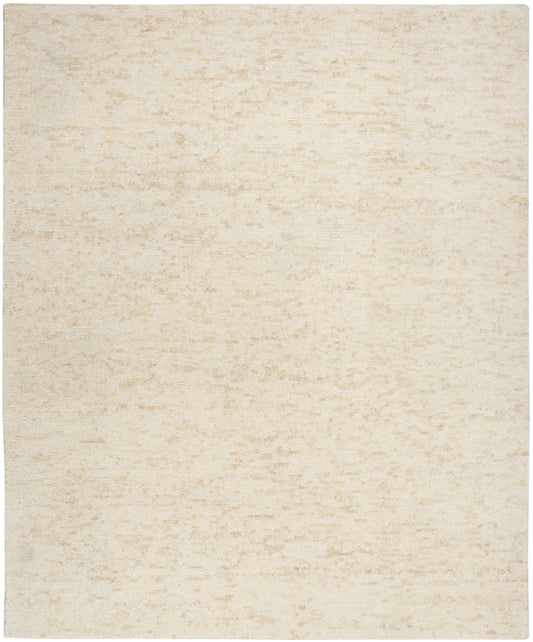 Calvin Klein CK042 Billows 8'6" x 11'6" Ivory Beige Modern Indoor Rug