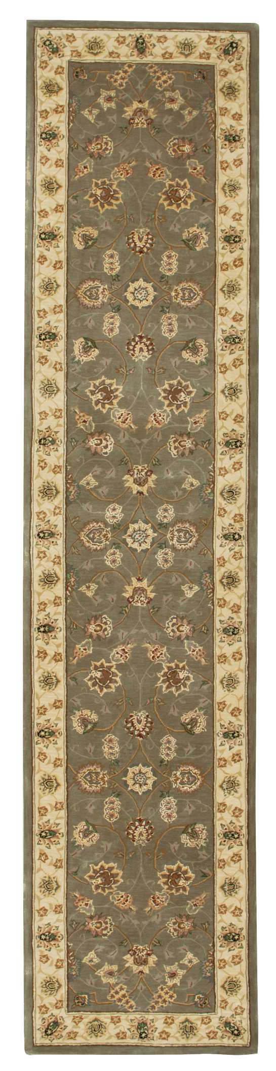 Nourison Nourison 2000 2'6" x 12' Olive Traditional Indoor Rug