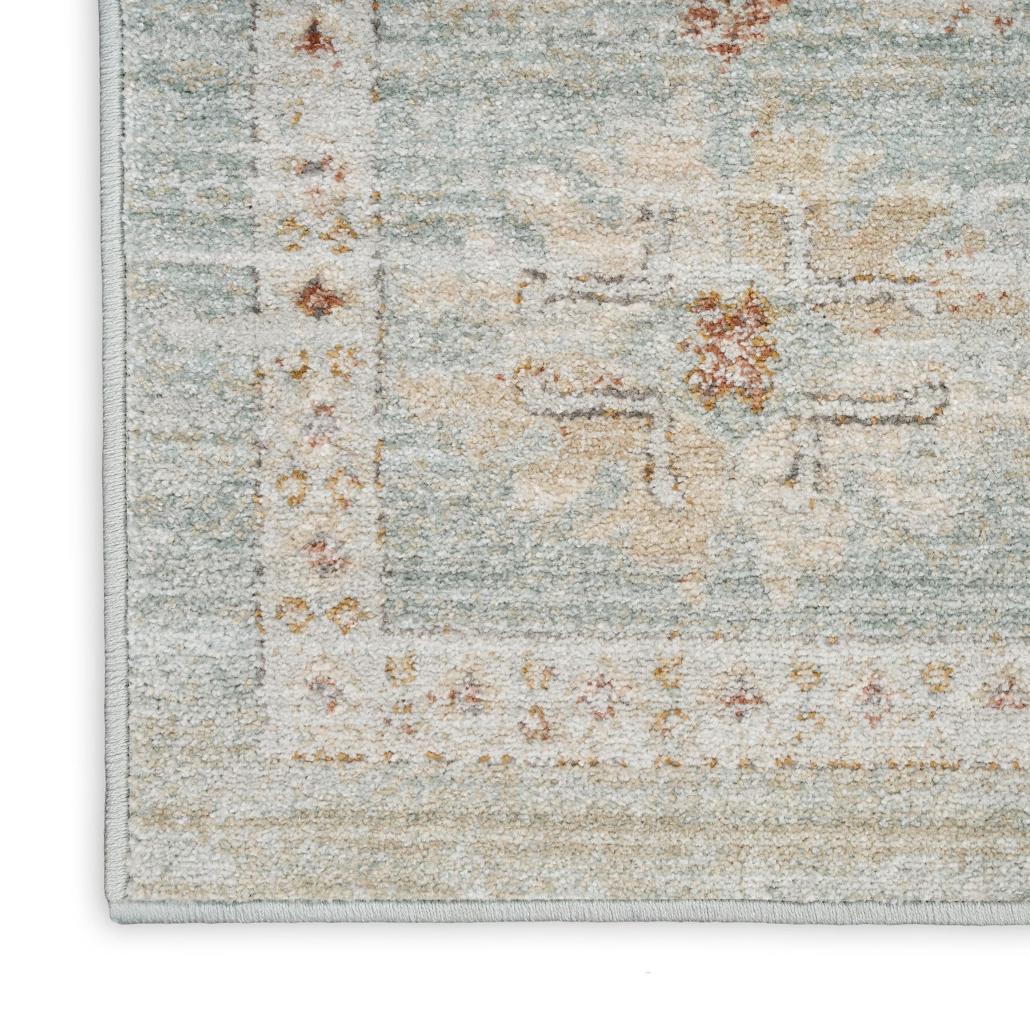 Nourison Traditional Home 2'3" x 8' Mint Vintage Indoor Rug