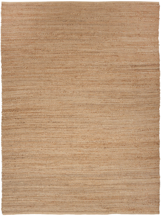 Nourison Natural Jute 7' x 10' Natural Farmhouse Indoor Rug