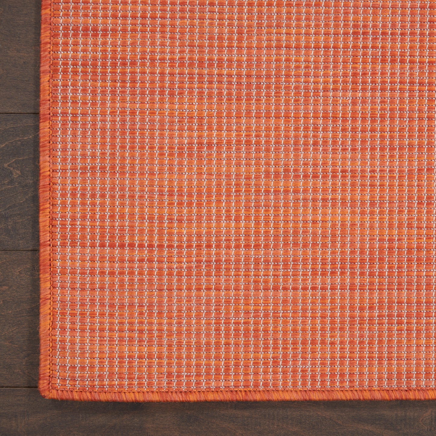 Nourison Positano 2'2" x 12' Terracotta Modern Rug