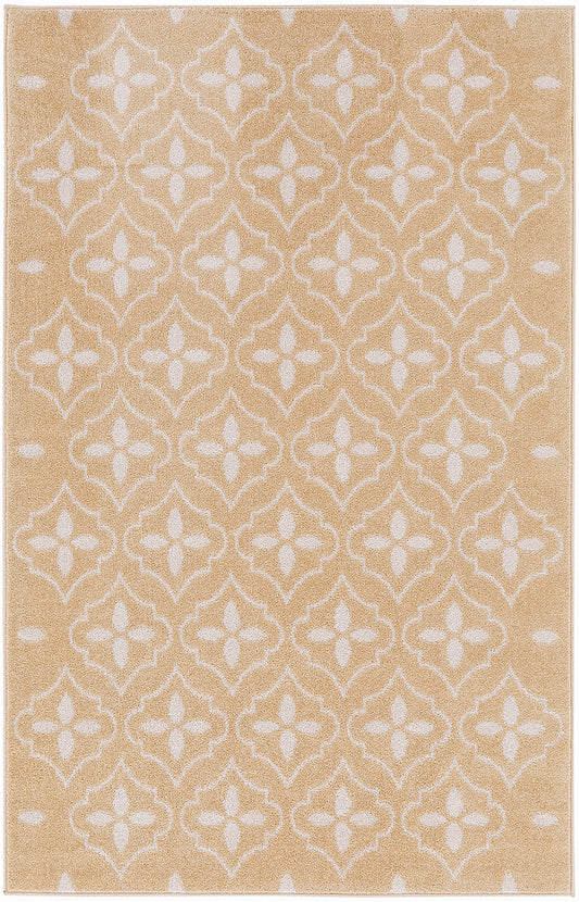 Nourison Nourison Essentials 4' x 6' Beige Ivory Modern Rug