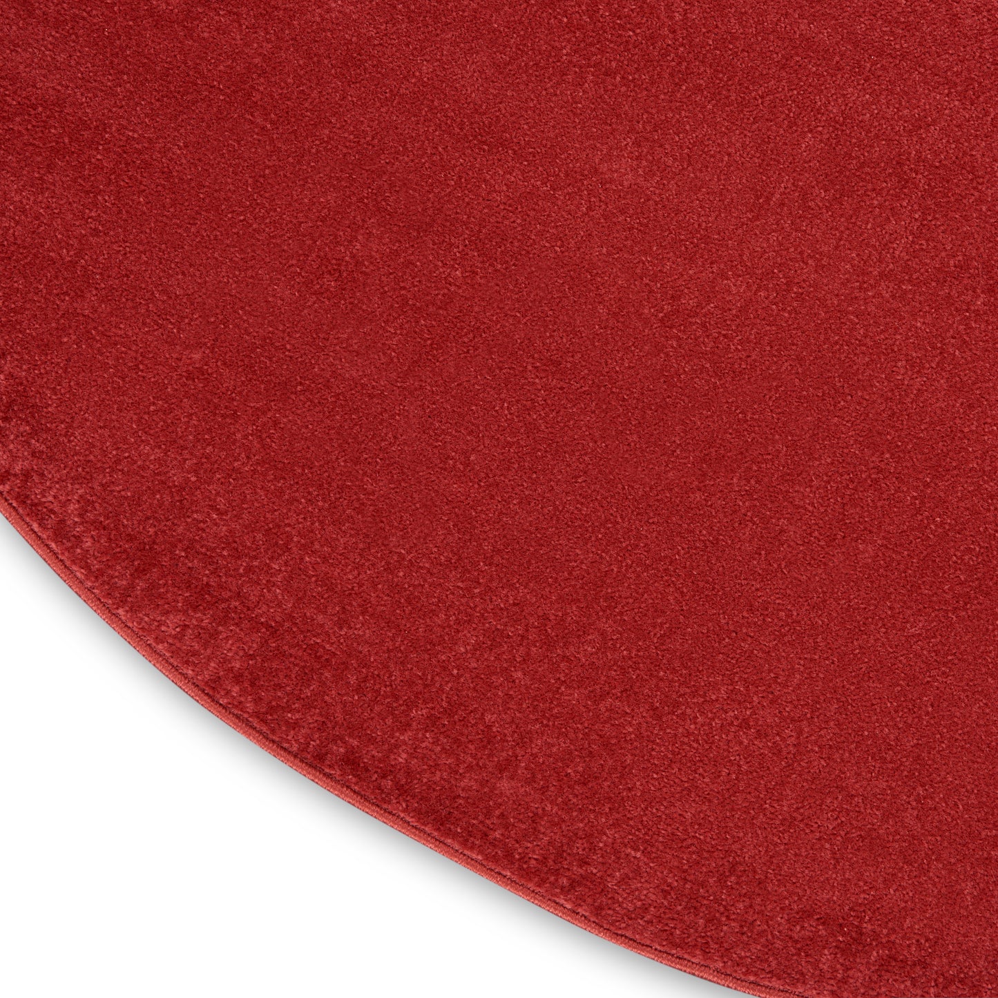 Nourison Nourison Essentials 4' x Round Brick Red Outdoor Rug