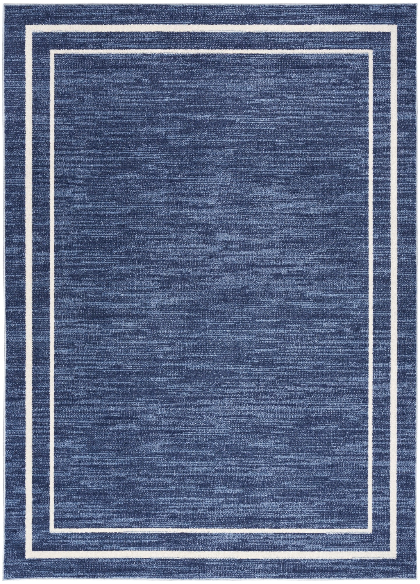 Nourison Nourison Essentials 7' x 10' Navy Ivory Outdoor Rug