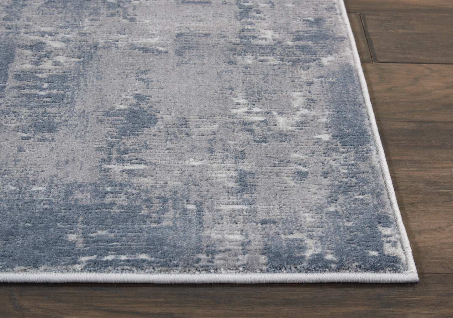 Nourison Rustic Textures 2'2" x 7'6" Grey Modern Indoor Rug