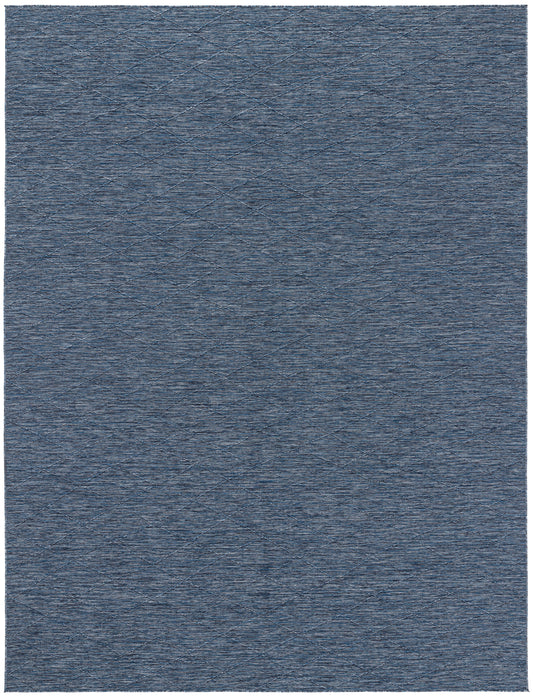 Nourison Washable Solutions 10' x 14' Navy Blue Modern Rug