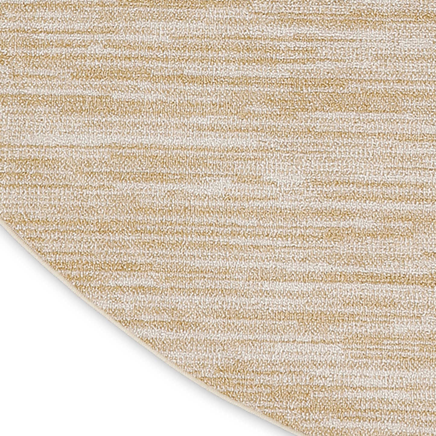 Nourison Nourison Essentials 8' x Round Ivory Gold Outdoor Rug