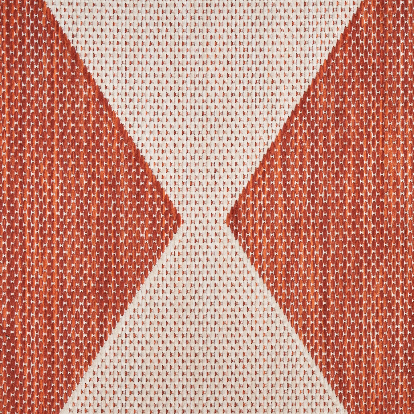 Nourison Positano 8' x 10' Terracotta Modern Rug