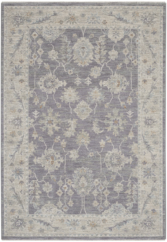 Nourison Infinite 3'11" x 5'11" Charcoal Vintage Indoor Rug