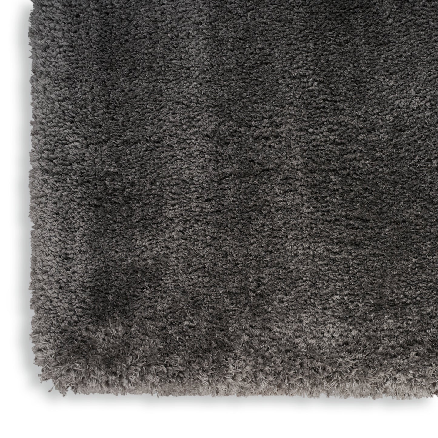 Nourison Dreamy Shag 7'10" x 9'10" Grey Shag Indoor Rug