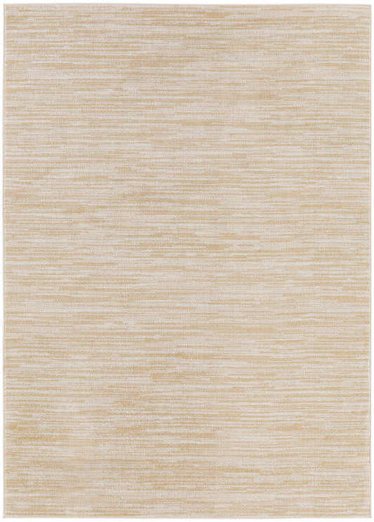 Nourison Nourison Essentials 5' x 7' Ivory Gold Outdoor Rug