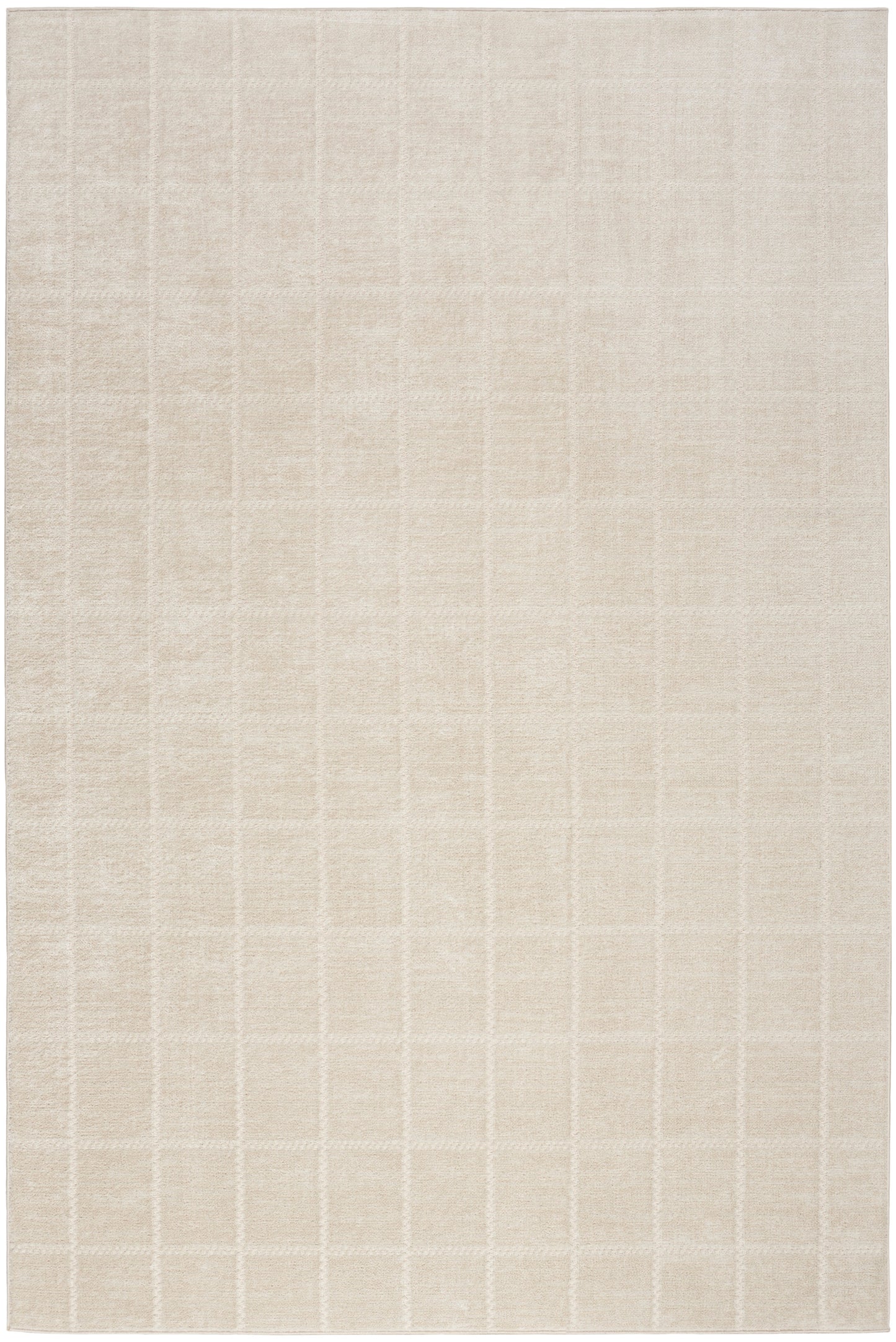 Nourison Serenity Home 6' x 9' Ivory Cream Modern Indoor Rug