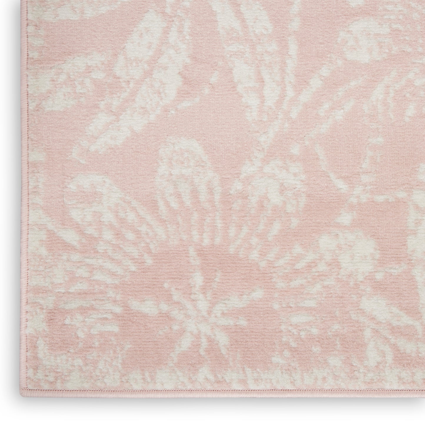 Nourison Whimsicle 8'4" x 11'6" Pink Farmhouse Indoor Rug