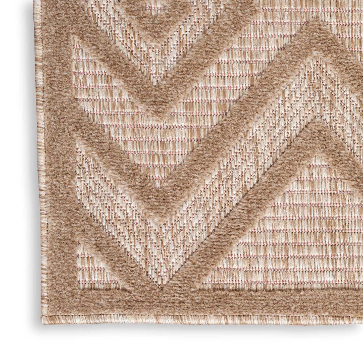 Nourison Versatile 4' x 6' Natural Beige Modern Rug