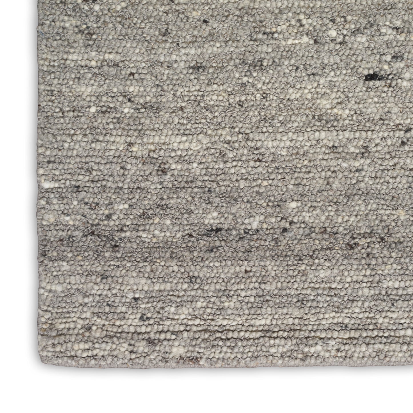 Nourison Alanna 7'9" x 9'9" Grey Farmhouse Indoor Rug